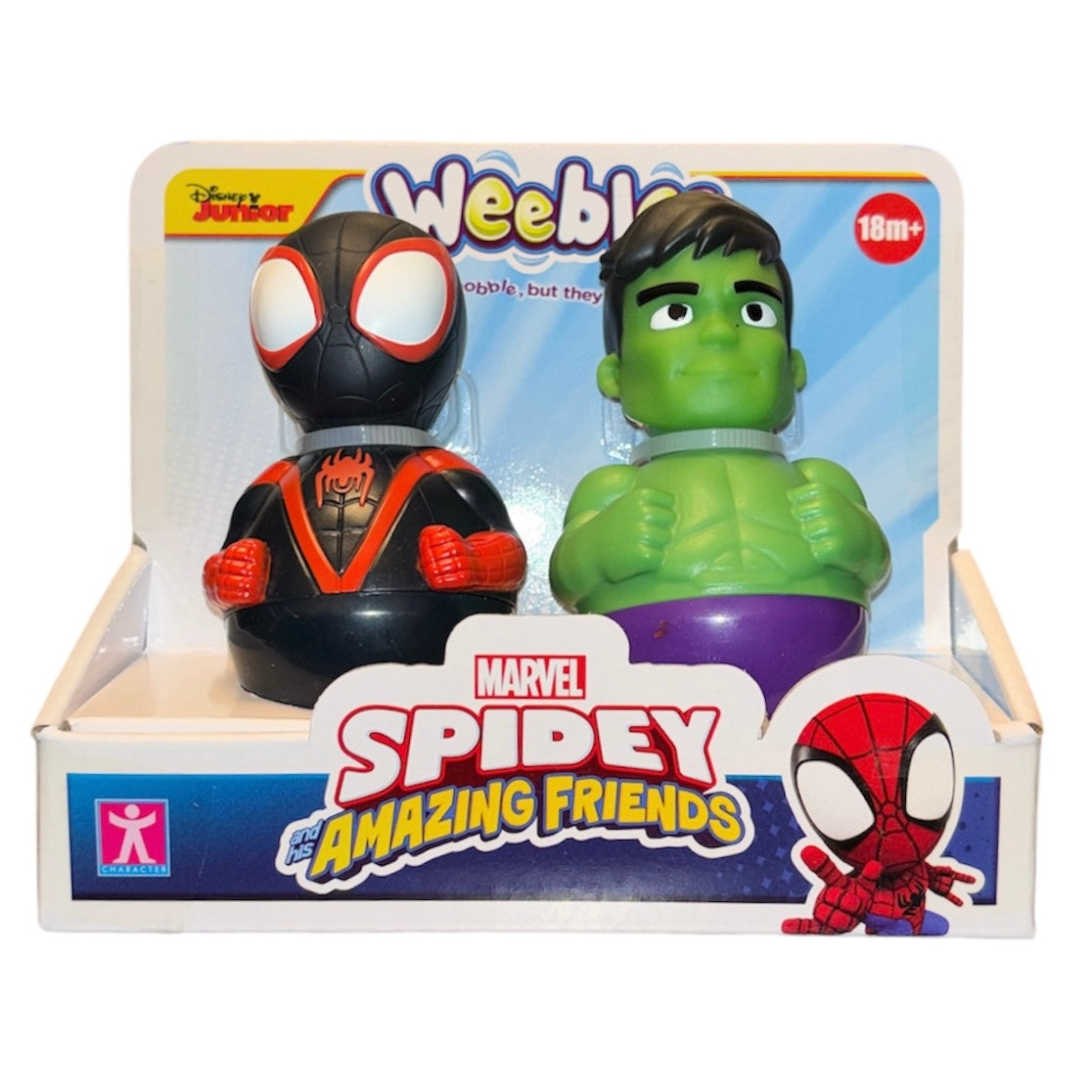 Marvel Spidey & His Amazing Friends Weebles 4 Figure Pack