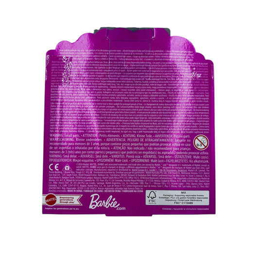 Barbie Mini BarbieLand Vehicle Set, 1.5-inch Barbie Doll with Campervan