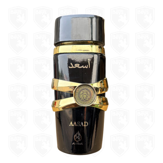 Aasad Black Eau De Parfum Body Spray 100ml by Al-Hadi