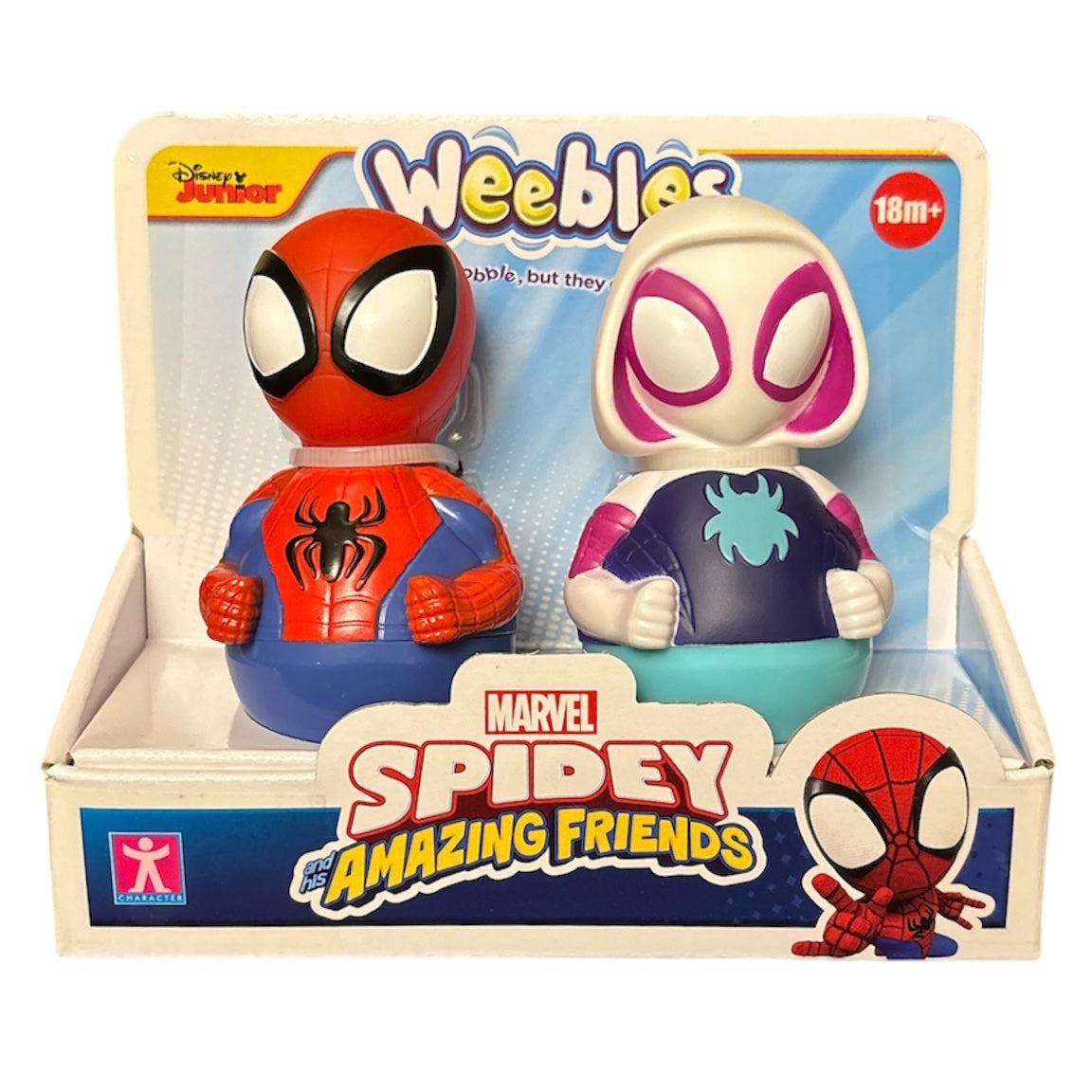 Marvel Spidey & His Amazing Friends Weebles 4 Figure Pack
