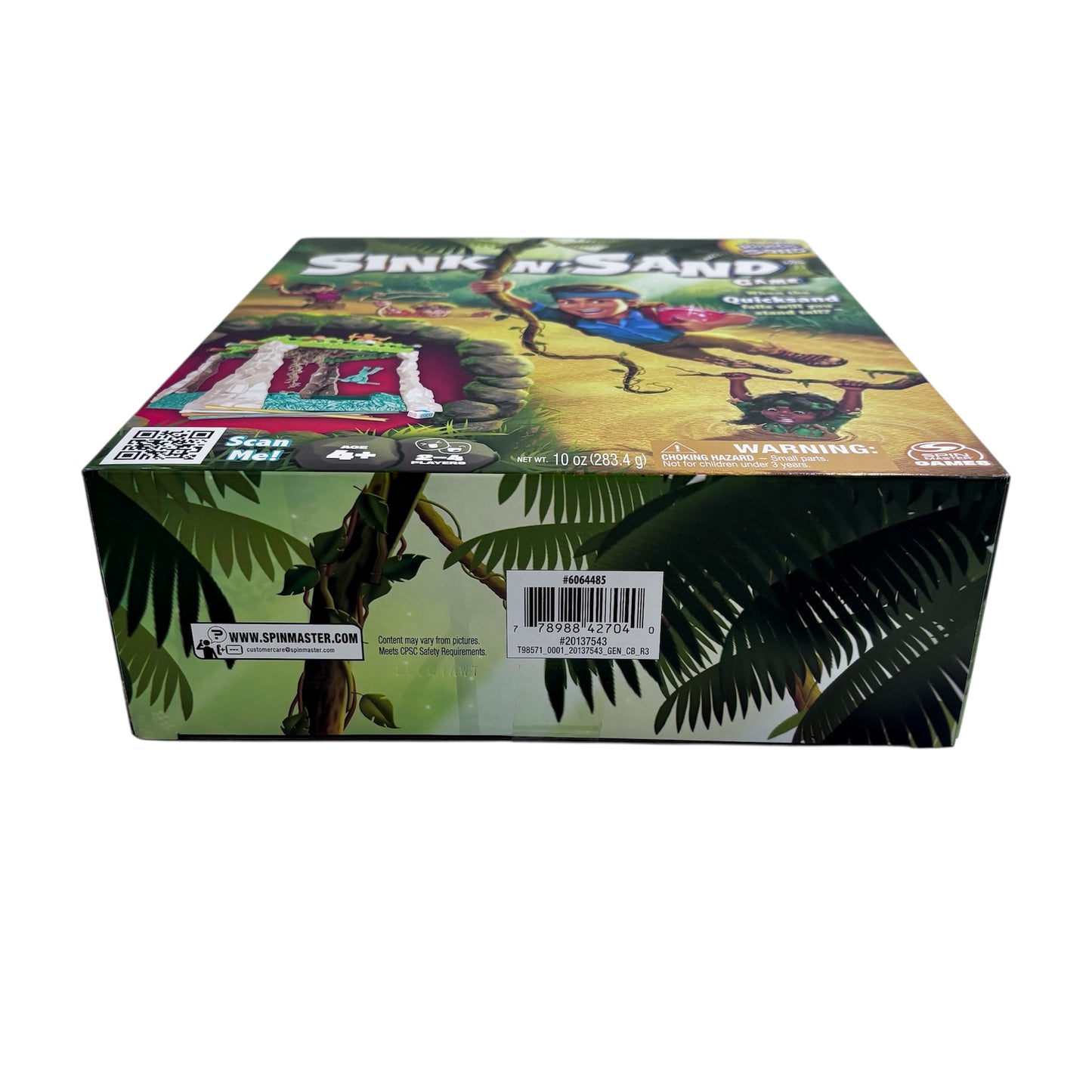 Sink N' Sand Board Game for Kids Quicksand with Kinetic Sand
