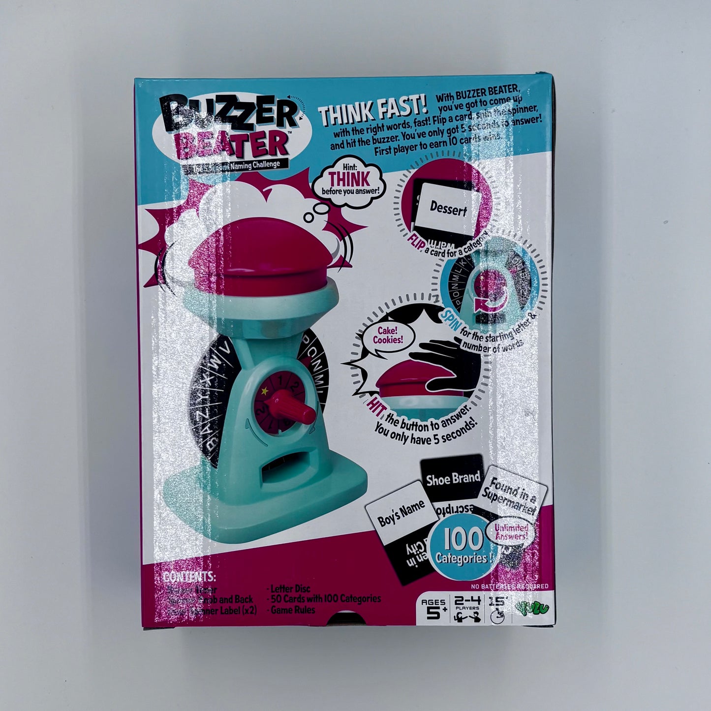 Buzzer Beater The 5 Second Naming Challenge Game Brand New