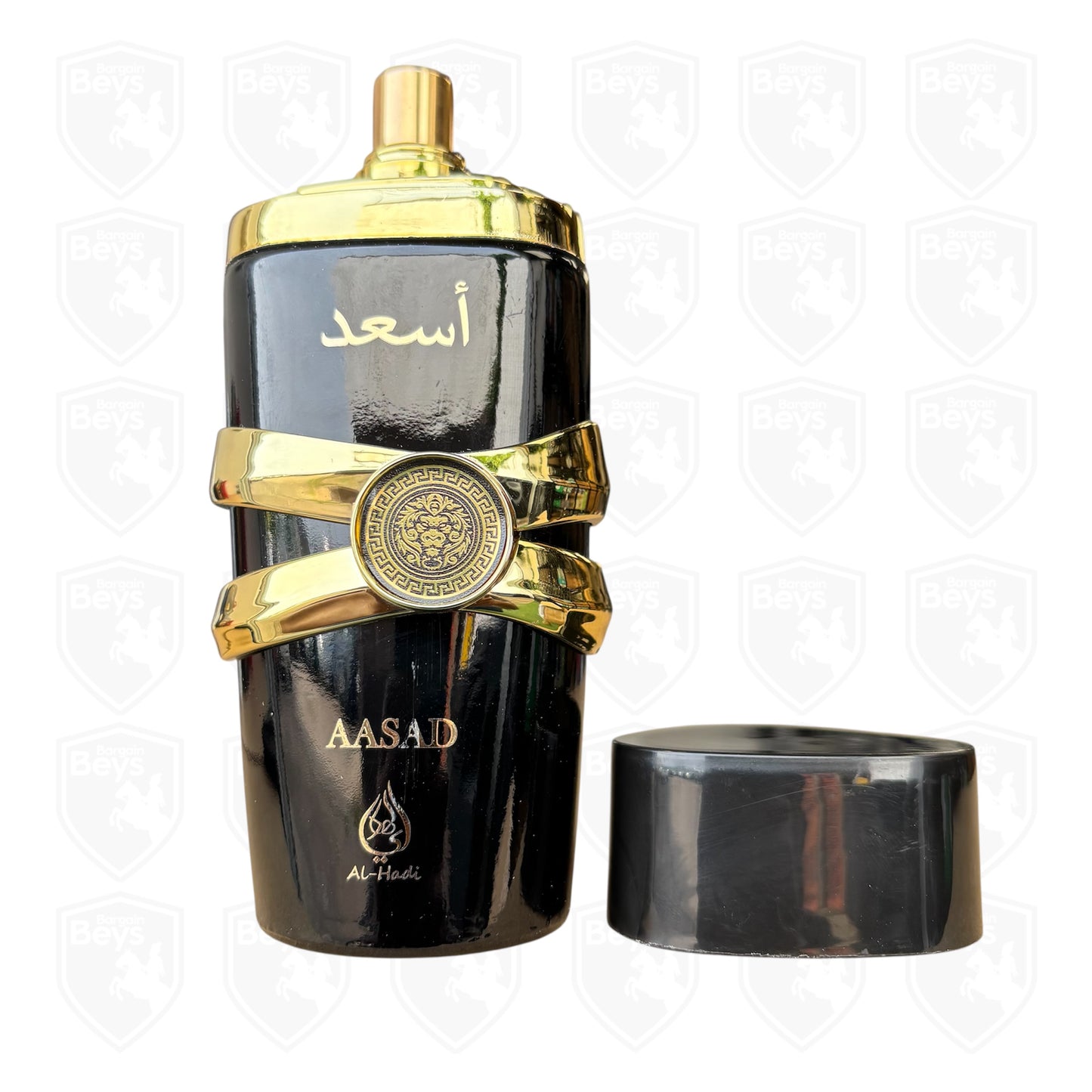 Aasad Black Eau De Parfum Body Spray 100ml by Al-Hadi