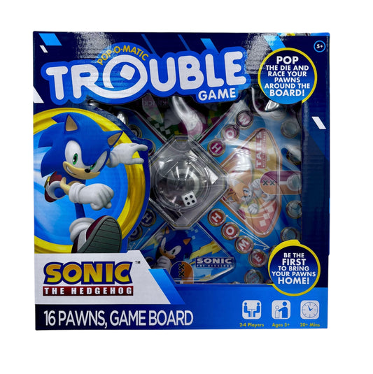 Sonic the Hedgehog Pop-O-Matic Trouble Board Game