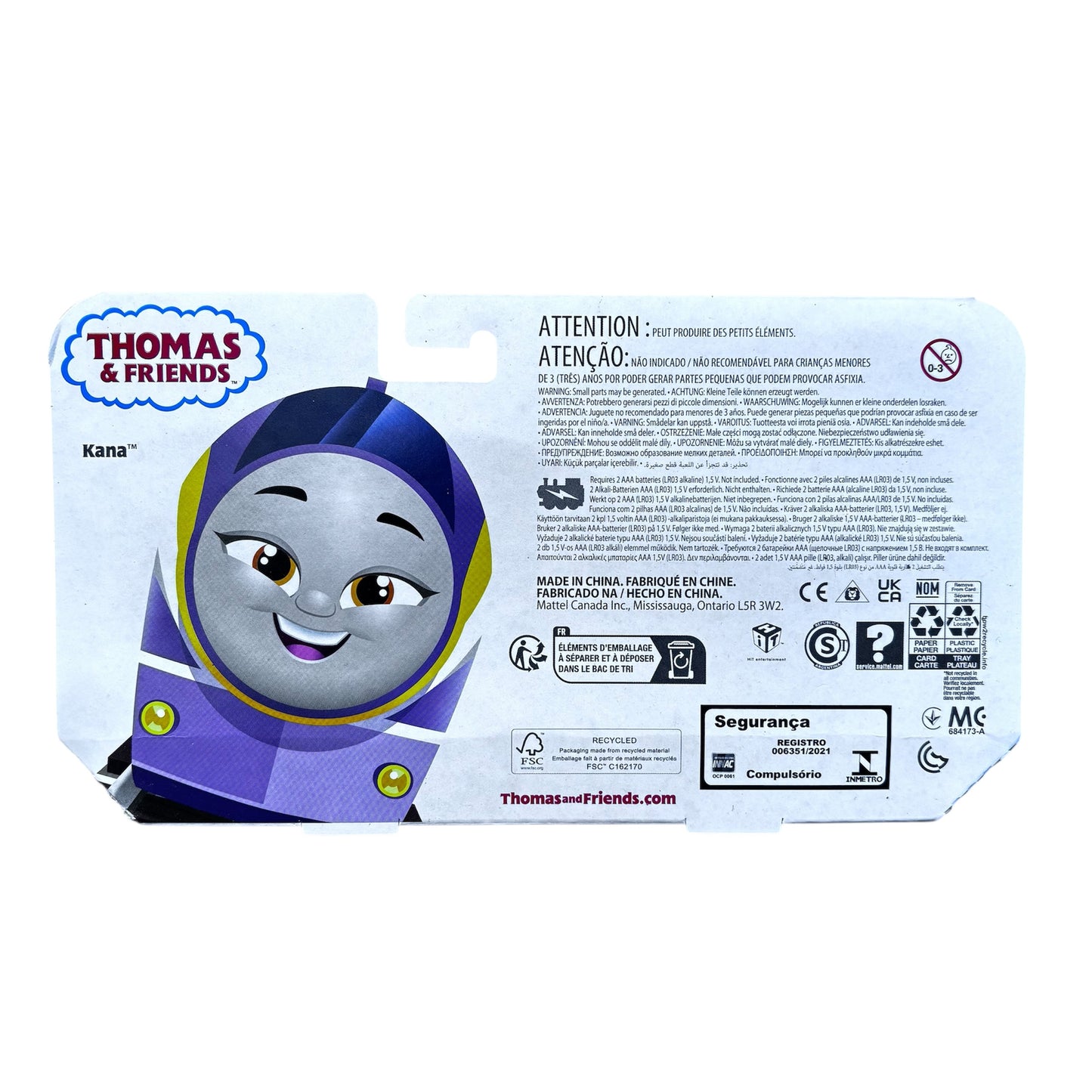 Fisher-Price Thomas and Friends Kana Toy Train, Battery-Powered Motorized Train