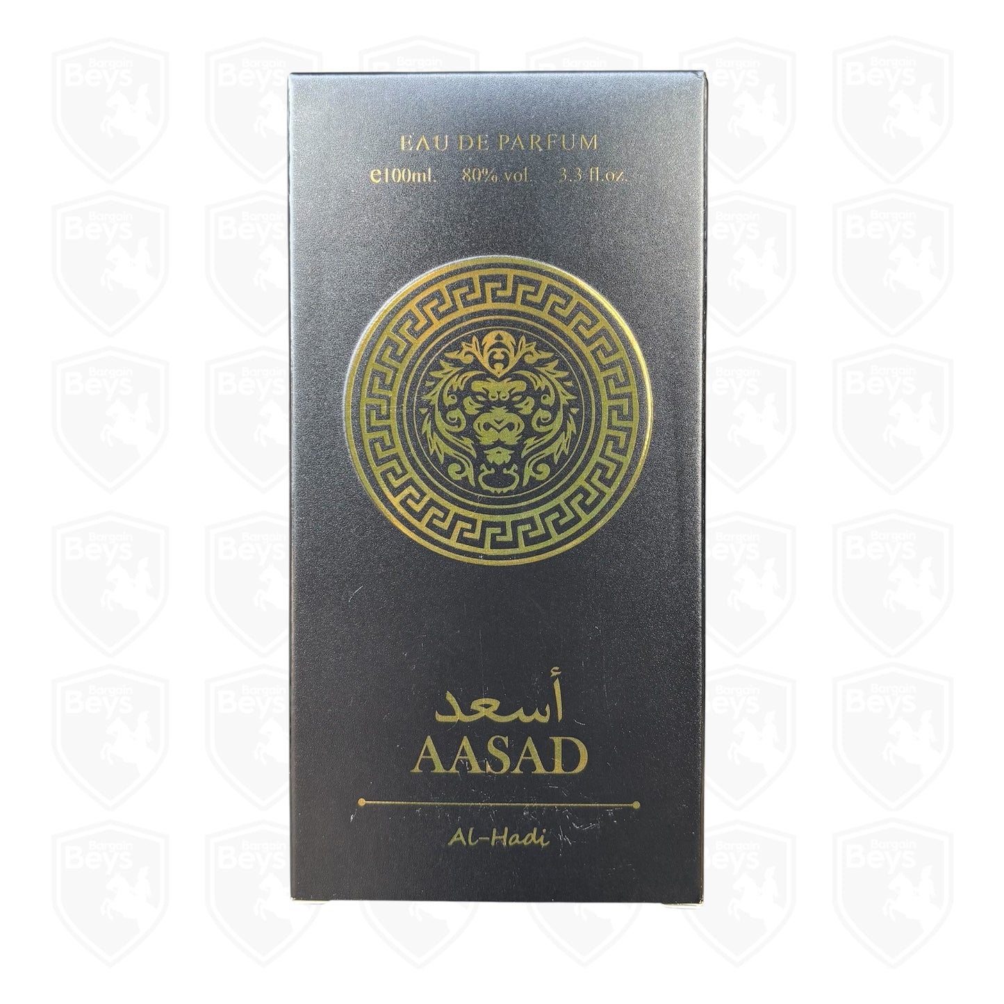 Aasad Black Eau De Parfum Body Spray 100ml by Al-Hadi